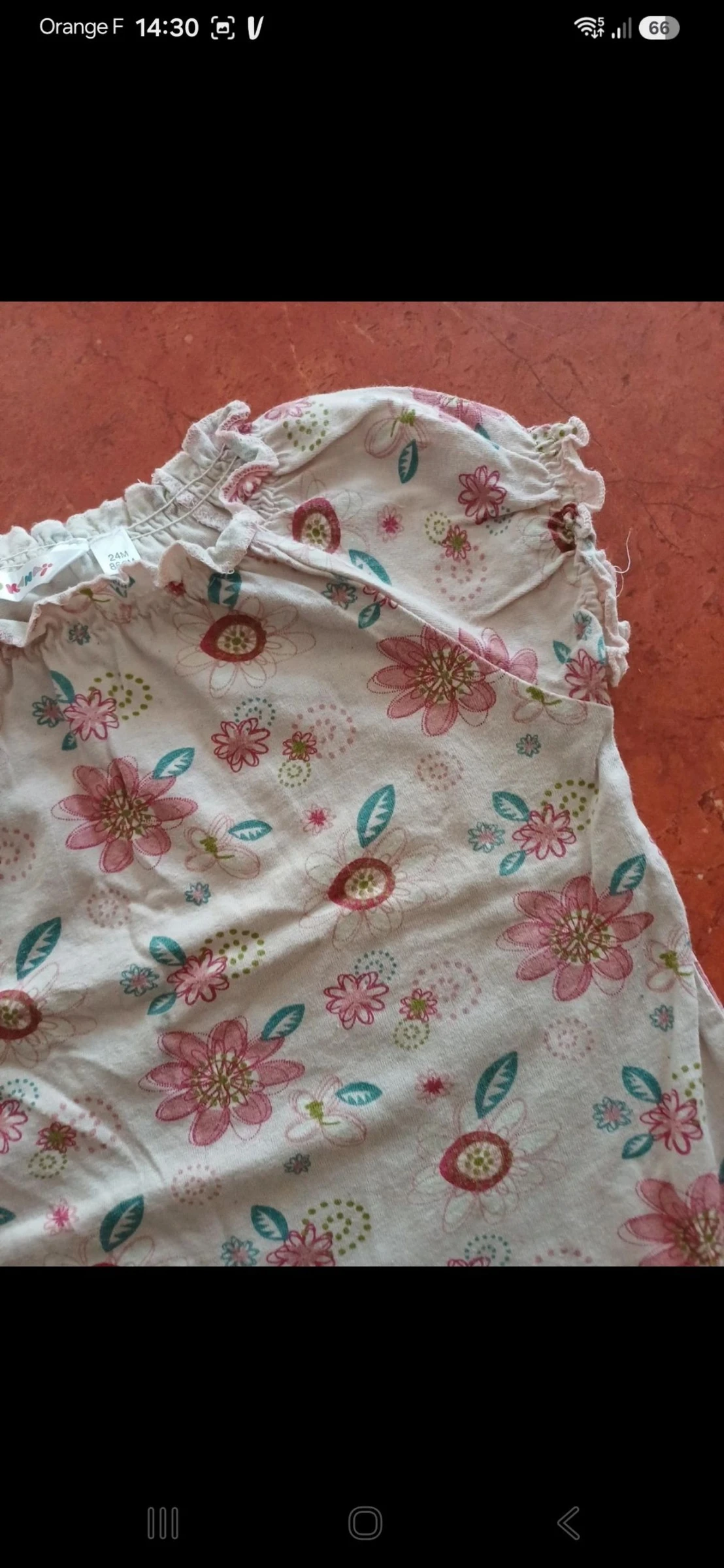 T-shirt para menina tamanho 24 meses – photo 2